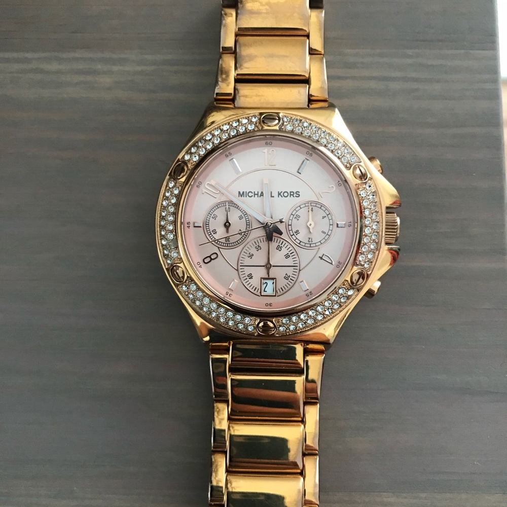 Michael Kors Rose Gold Watch